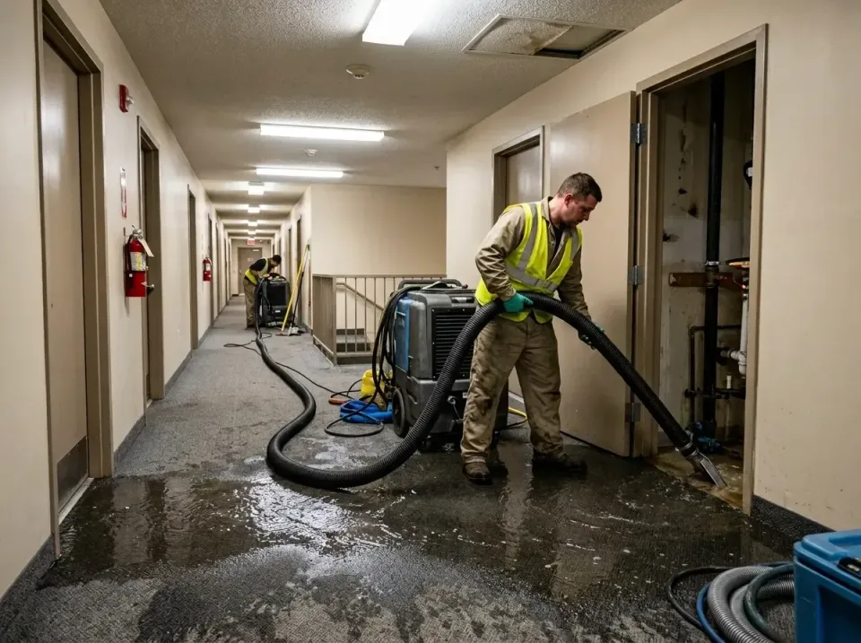 multi-unit-apartment-hallway-f-005 — frequently asked questions, Emergency Burst Pipe Water Extraction & Removal in Carefree…